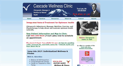 Desktop Screenshot of cascadewellnessclinic.com